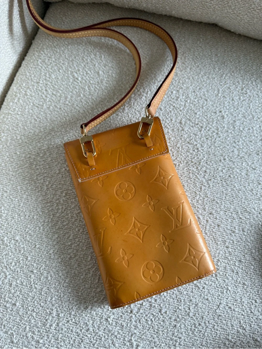 Louis Vuitton Long Walker Wallet with Crossbody Strap